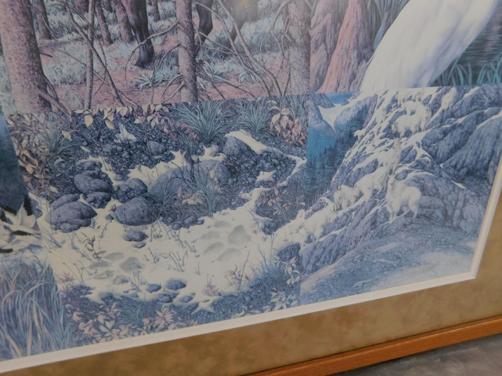 Bev Doolittle - Limited Edition Print - Matted and Framed - Signed - 31.25" x 31.25" - 7