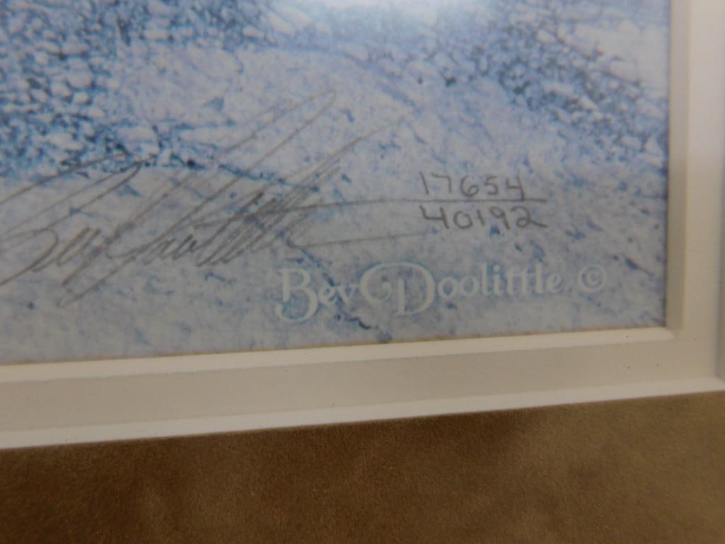 Bev Doolittle - Limited Edition Print - Matted and Framed - Signed - 31.25" x 31.25" - 9