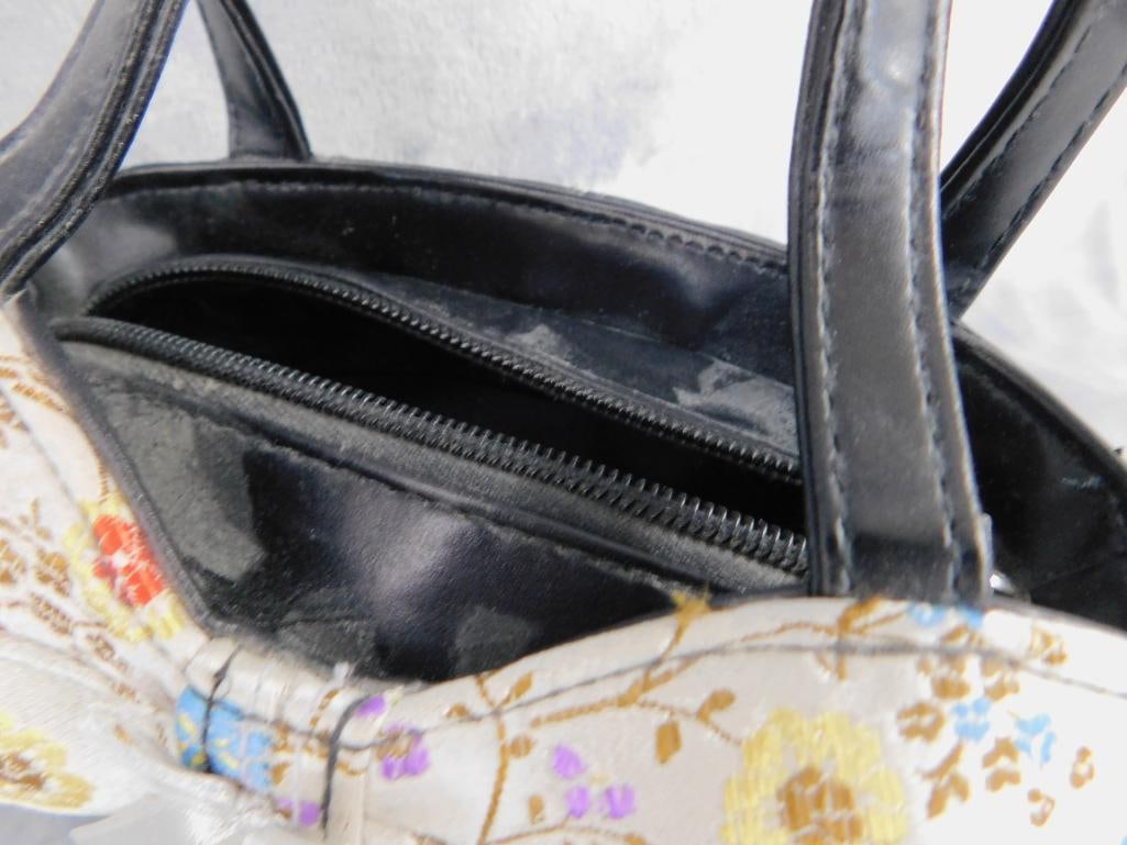 "Chinese Take Out" Hand Bag 5" x 5.5" x 4.5" and "Female Torso" Hand Bag 6" x 6" x 4" - 12