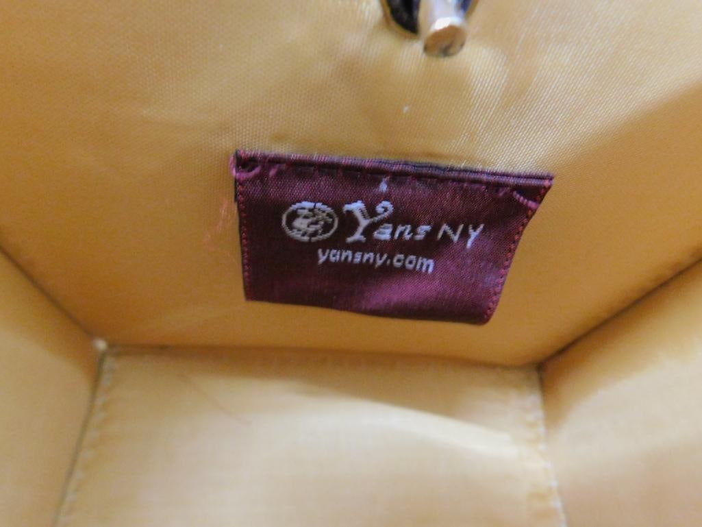 "Chinese Take Out" Hand Bag 5" x 5.5" x 4.5" and "Female Torso" Hand Bag 6" x 6" x 4" - 6