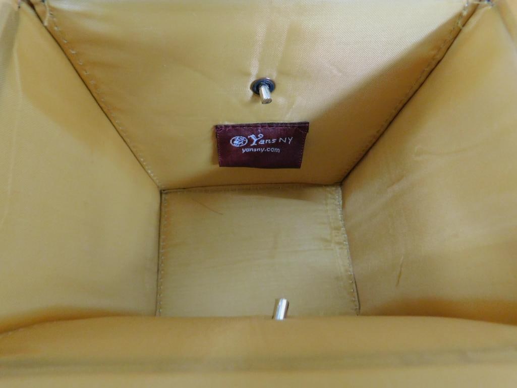 "Chinese Take Out" Hand Bag 5" x 5.5" x 4.5" and "Female Torso" Hand Bag 6" x 6" x 4" - 7