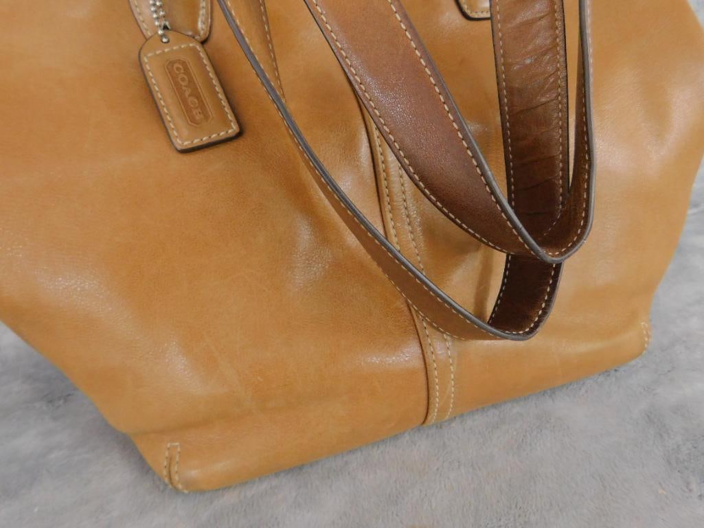 Coach Leather Purse - 10" x 13" x 4" - 3