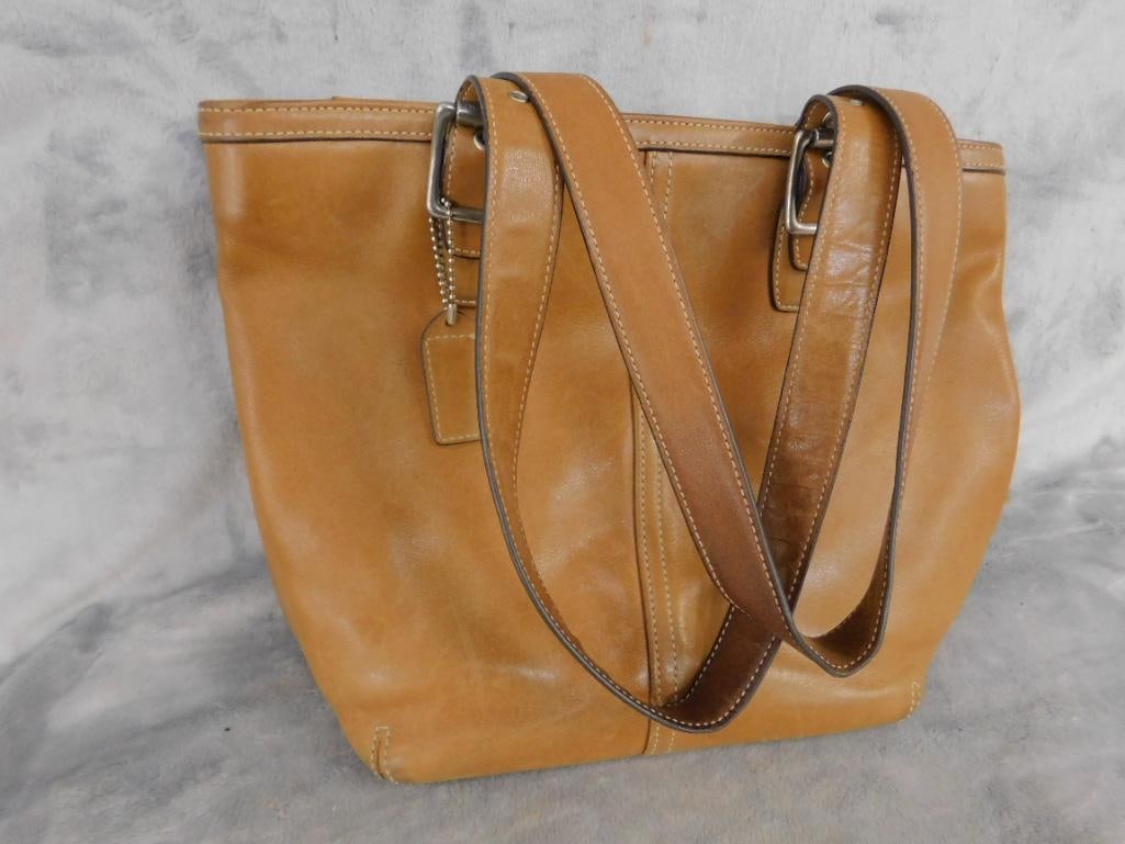 Coach Leather Purse - 10" x 13" x 4" - 8