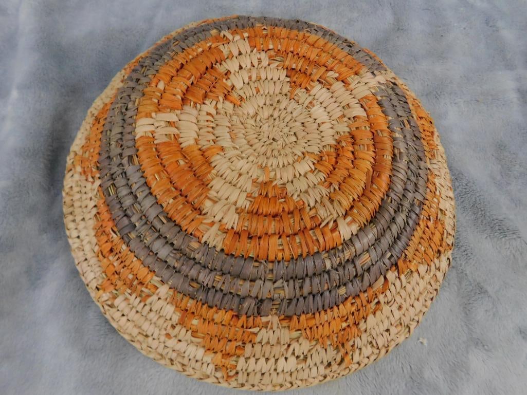 Pair of South West Native American 8" Baskets - 3