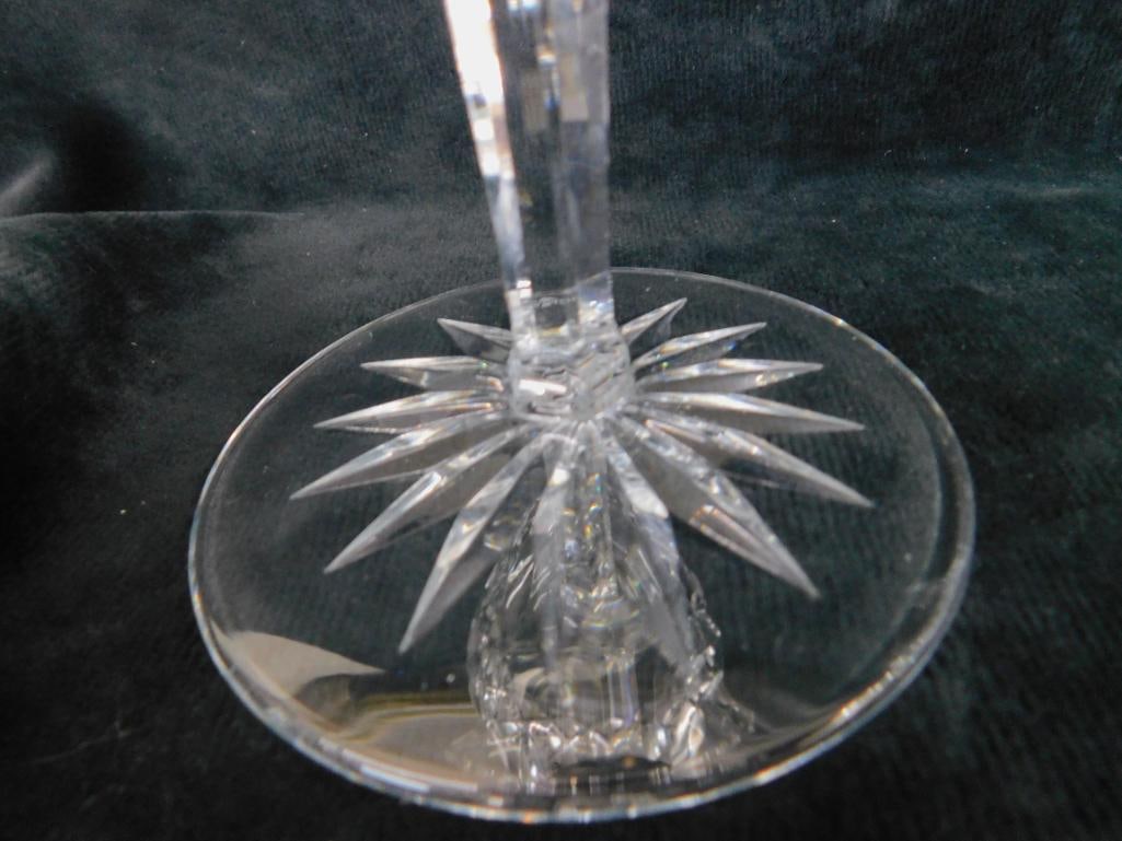 9 Waterford Crystal 7.5" Large Wine Glasses - Original Boxes - Lismore Pattern - 5