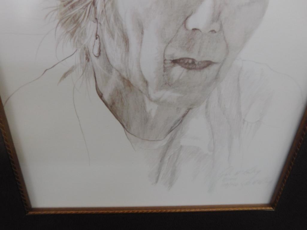 1984 Gale McKinley - Anderson SC - Limited Edition Colored Print - Native American - 4