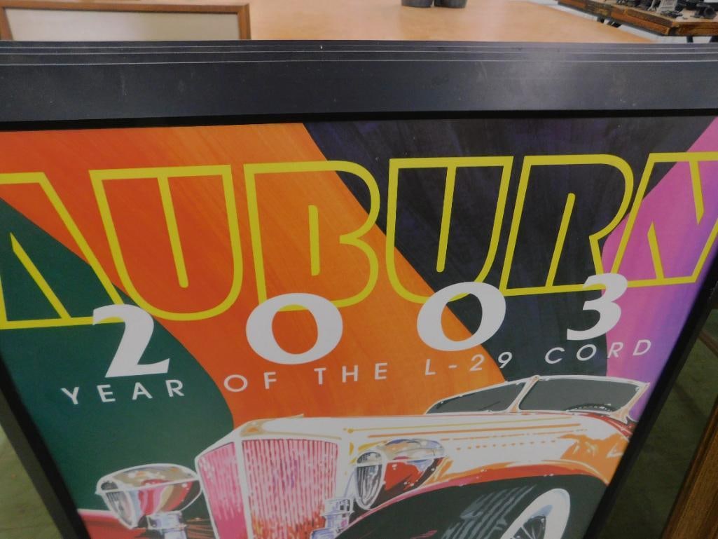 2003 Auburn Classic Car Show and Festival - Framed - 38.75" x 26.5" - 2