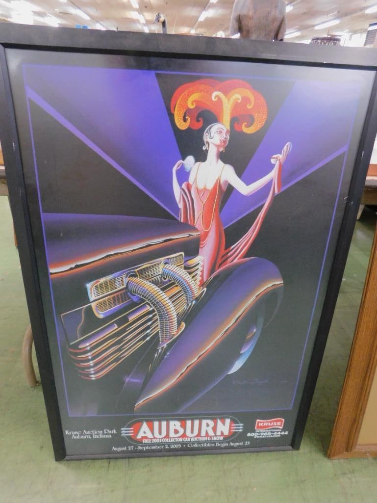 2003 Auburn Classic Car Auction and Show - Framed - 38.75" x 26.5" - 6