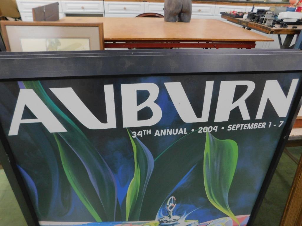 2004 Auburn Classic Car Auction and Show - Framed - 38.75" x 26.5" - 6