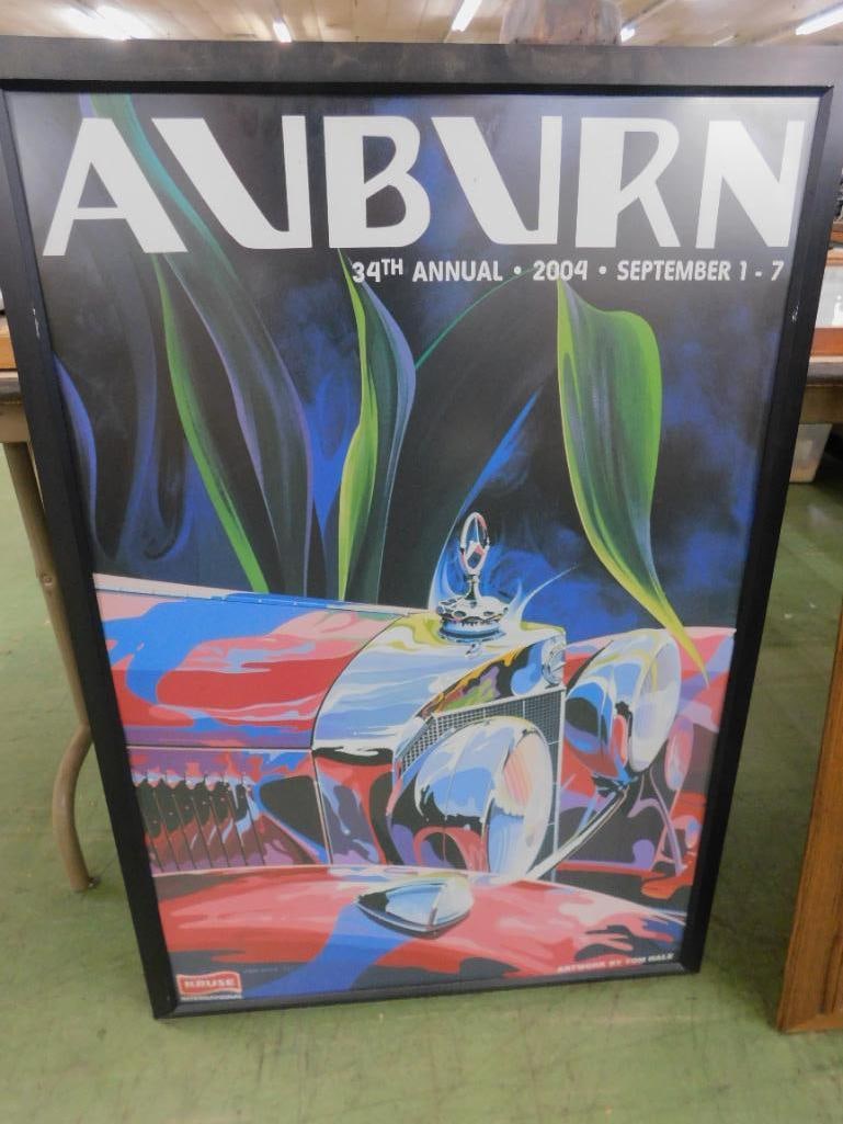 2004 Auburn Classic Car Auction and Show - Framed - 38.75" x 26.5" - 8