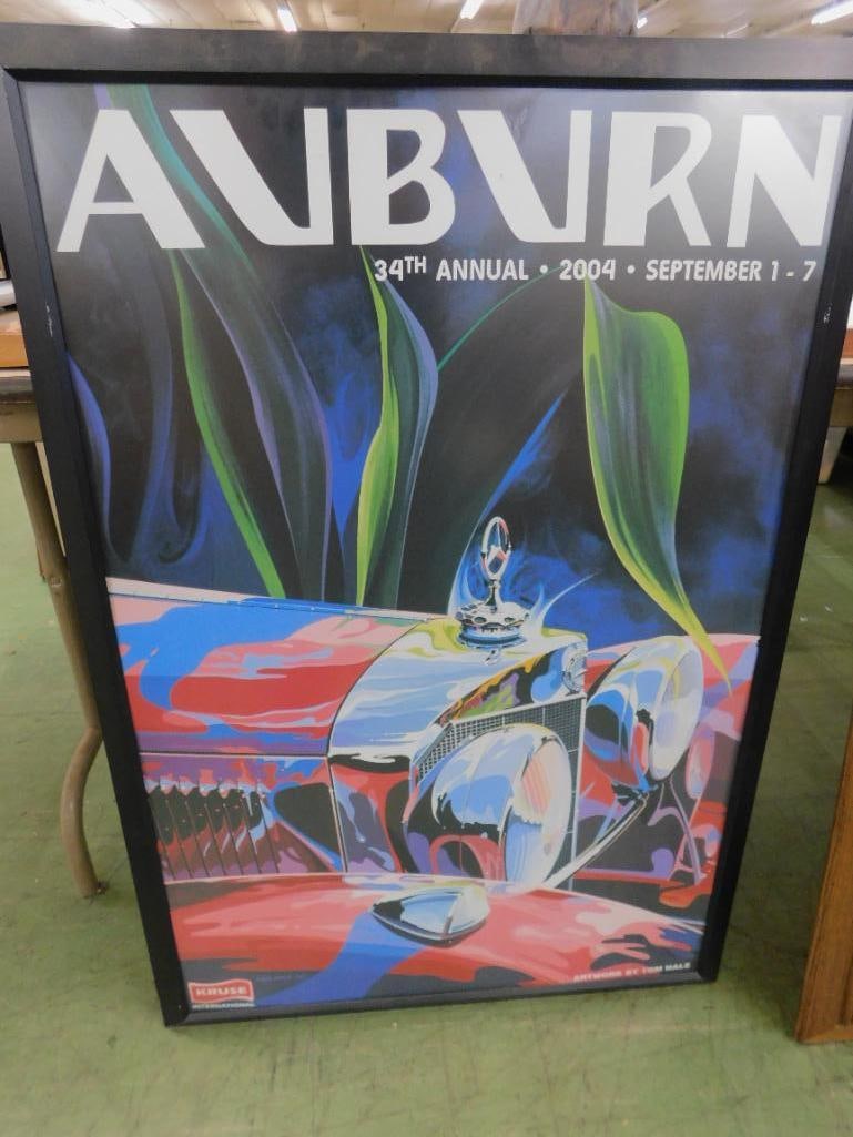 2004 Auburn Classic Car Auction and Show - Framed - 38.75" x 26.5" - 9