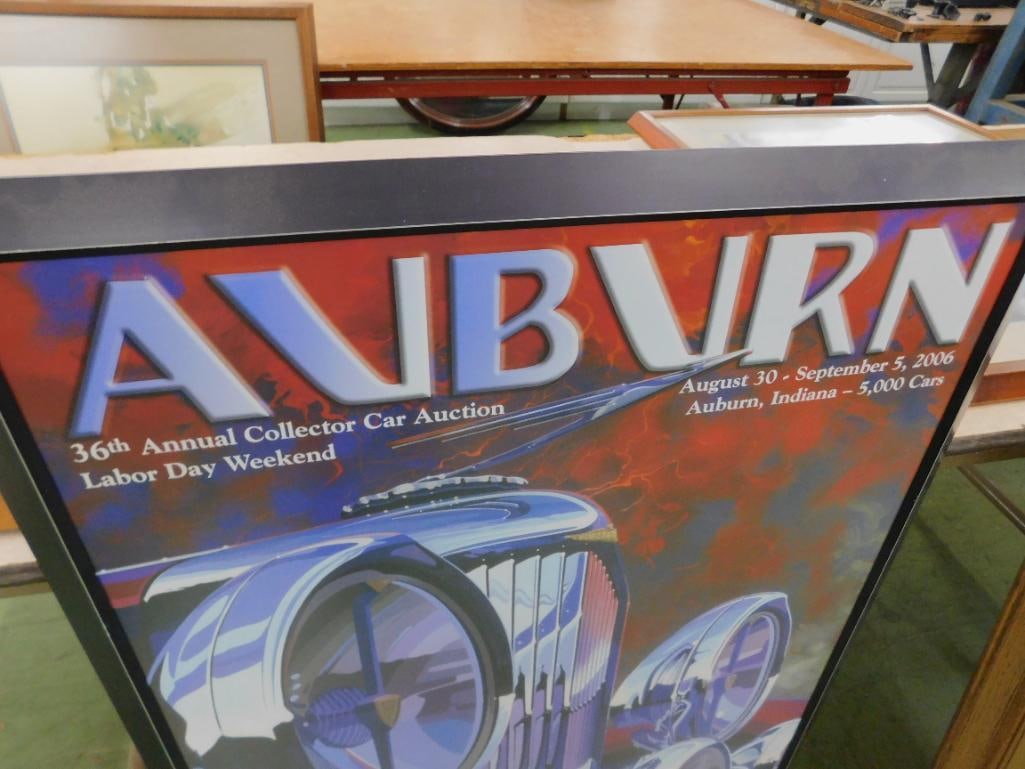 2006 Auburn Classic Car Auction and Show - Framed - 38.75" x 26.5" - 2