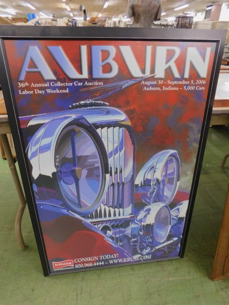 2006 Auburn Classic Car Auction and Show - Framed - 38.75" x 26.5" - 6