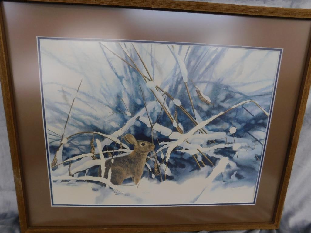 Jean Vietor Signed - Lithograph Print - Limited Edition 24/1000 - "Cotton World" - 10