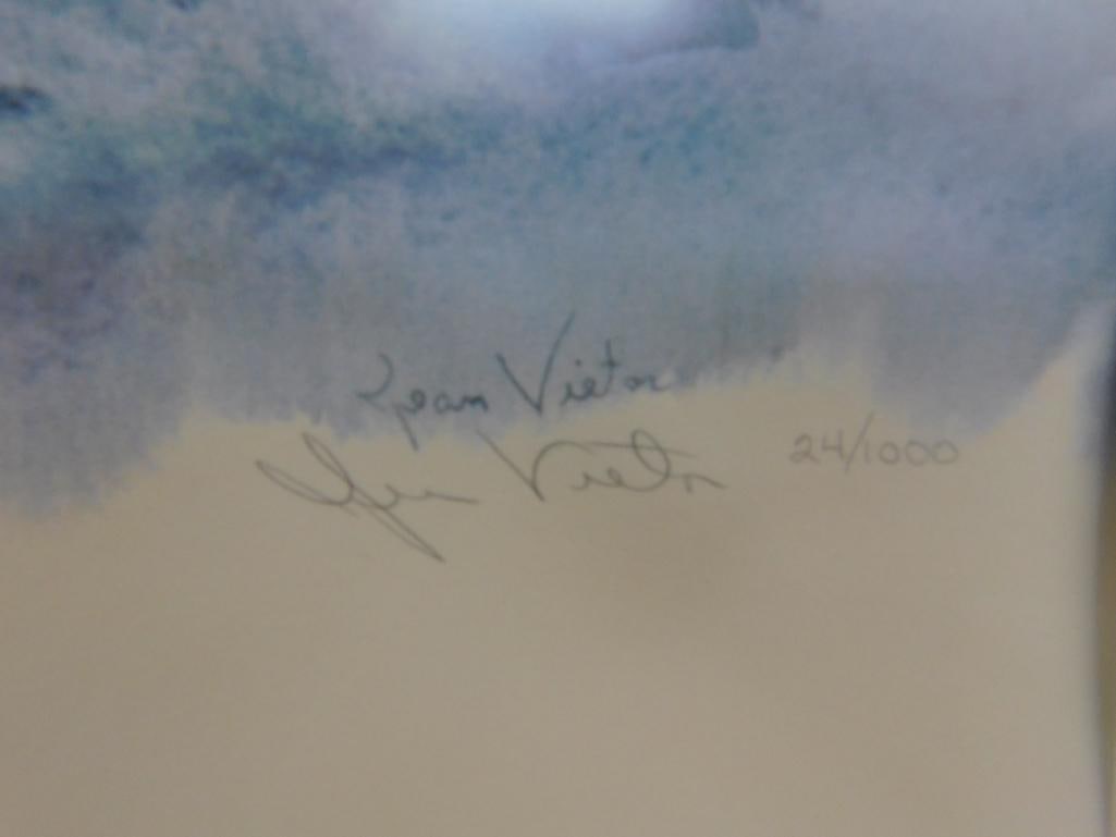 Jean Vietor Signed - Lithograph Print - Limited Edition 24/1000 - "Cotton World" - 6