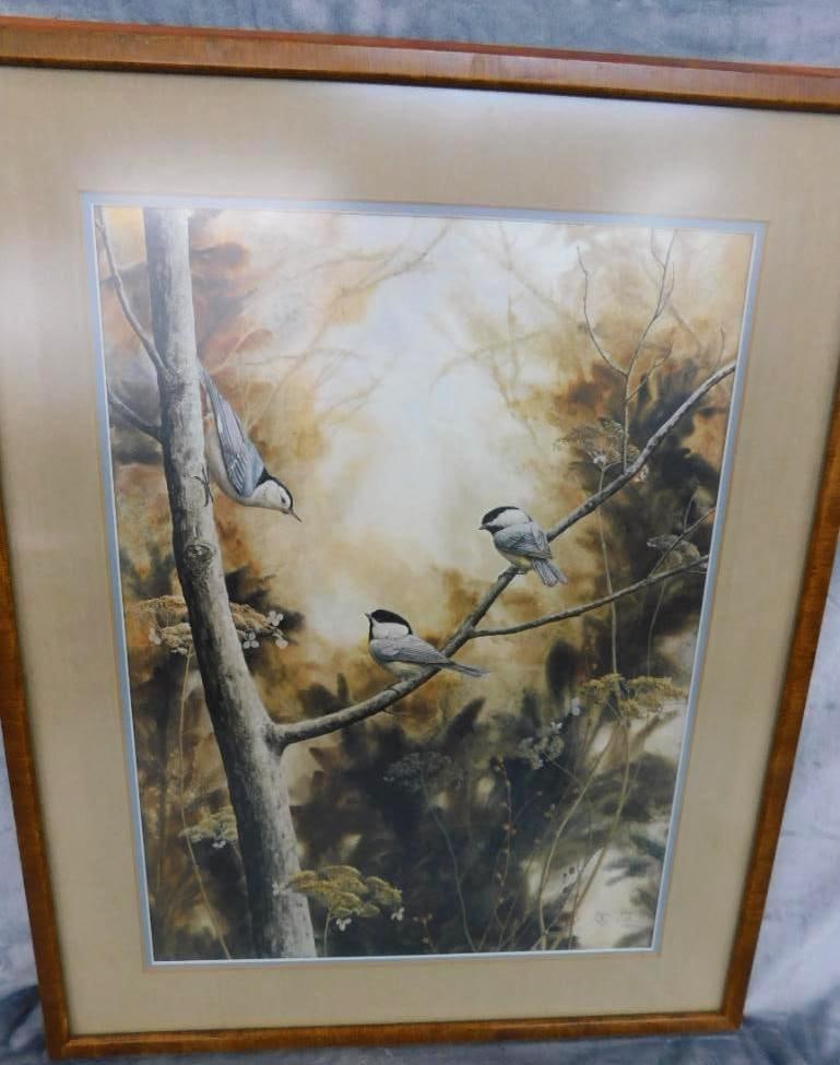 Jean Vietor Signed - Lithograph Print - Limited Edition 298/750 - 30.25" x 24.25": See Photos For Condition and Details