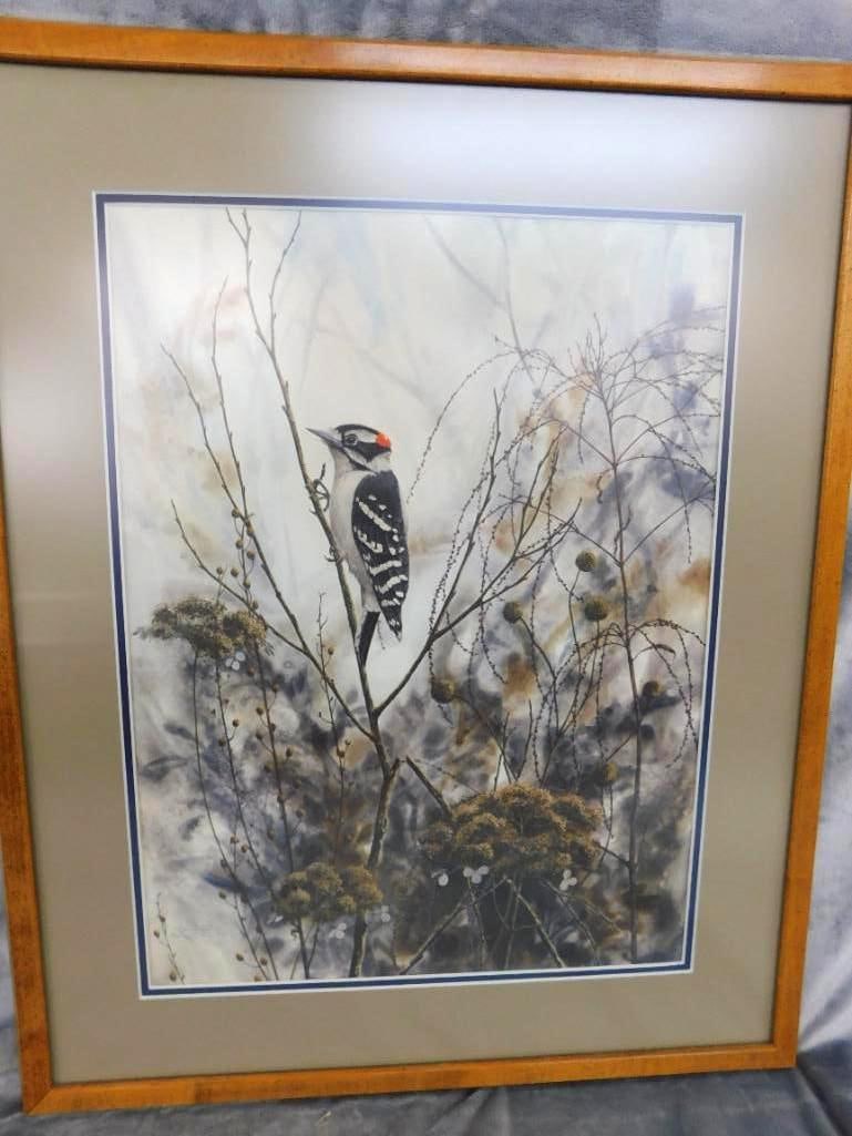 Jean Vietor Signed - Lithograph Print - Limited Edition 14/1000 - "In My Spiffy Red Bandana": 27.5" x 22.5" - See Photos For Condition and Details