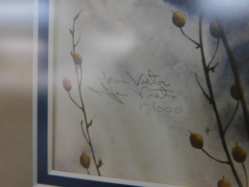 Jean Vietor Signed - Lithograph Print - Limited Edition 14/1000 - "In My Spiffy Red Bandana" - 8
