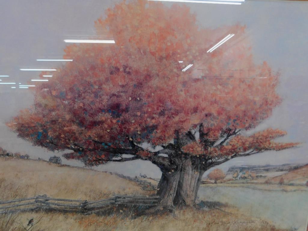 Bob Holloway - Limited Edition Print 137/900- "The Witness Tree" - 23.5" x 28.5" - 2