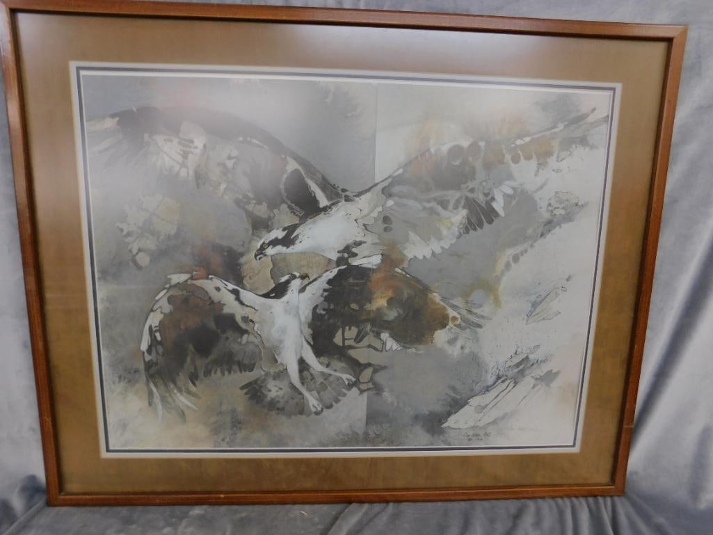 Sue Wise Signed - 1977 Lithograph Print - Limited Edition 878/950 - 30" x 38" - 11