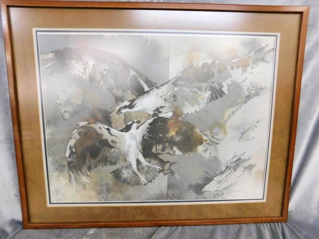 Sue Wise Signed - 1977 Lithograph Print - Limited Edition 878/950 - 30" x 38": See Photos For Condition and Details