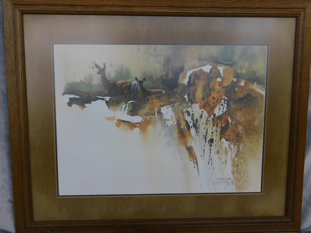 Morten Solberg Signed - Lithograph Print - Limited Edition - 976/1500 -"Artic Monarch" - 10
