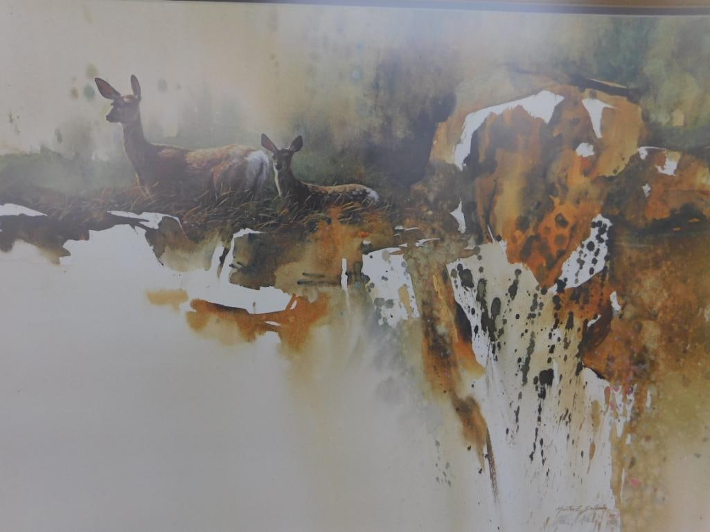 Morten Solberg Signed - Lithograph Print - Limited Edition - 976/1500 -"Artic Monarch" - 2