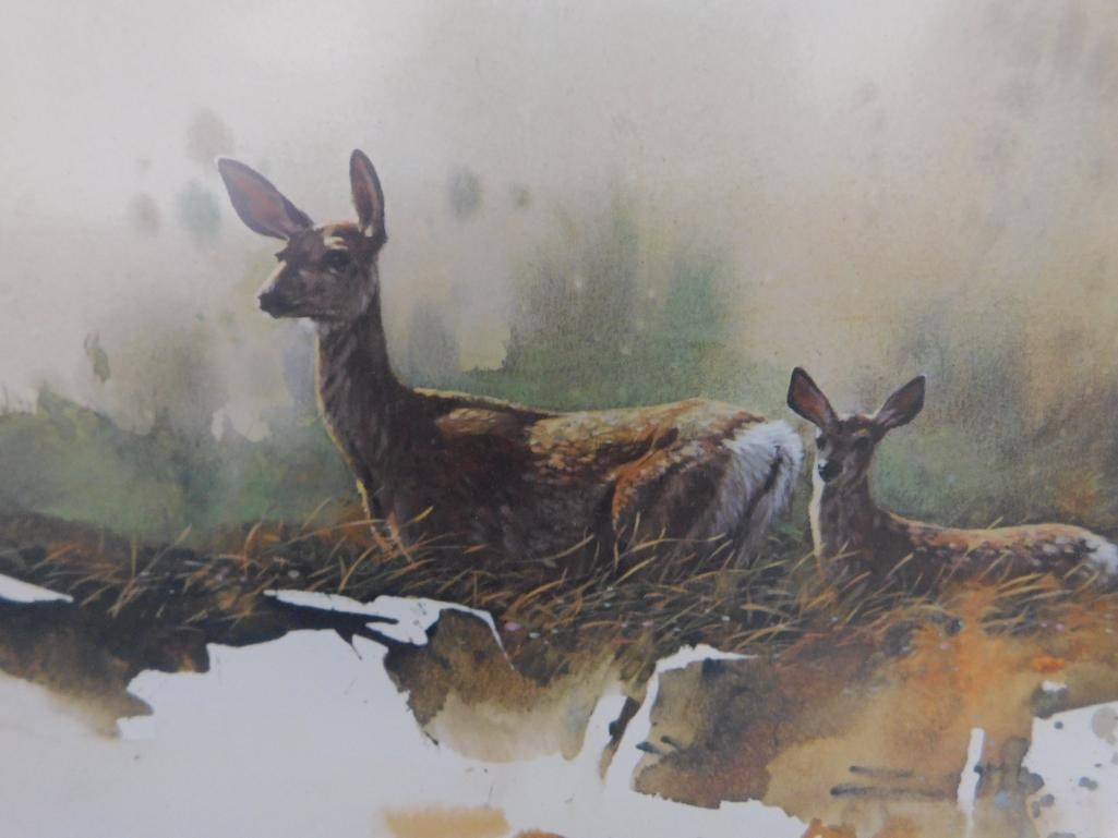 Morten Solberg Signed - Lithograph Print - Limited Edition - 976/1500 -"Artic Monarch" - 3