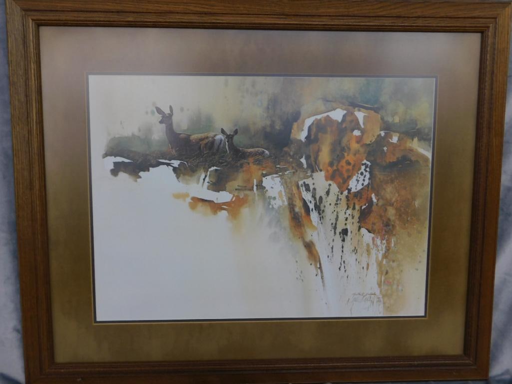 Morten Solberg Signed - Lithograph Print - Limited Edition - 976/1500 -"Artic Monarch" - 9