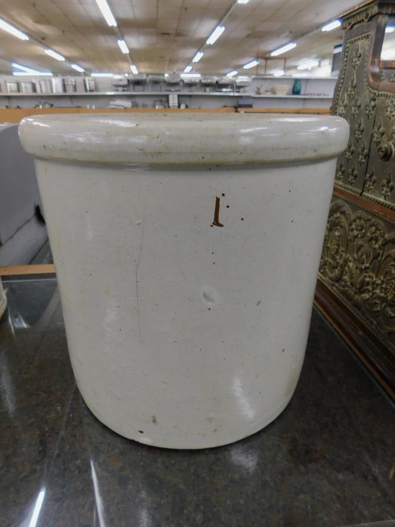 Redwing 3 Gallon Pottery Crock - Decorated - 10.5" x 11" - 7