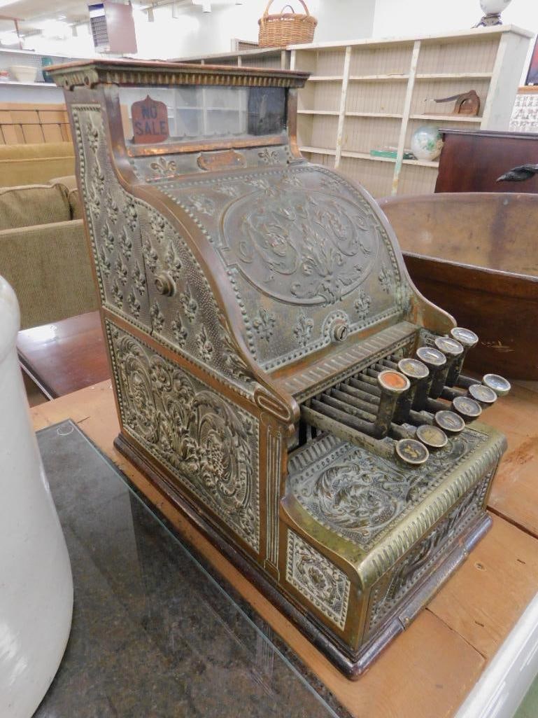 Vintage National Cash Register - Candy Store Size - 16.5" x 9" x 15.5" - 13