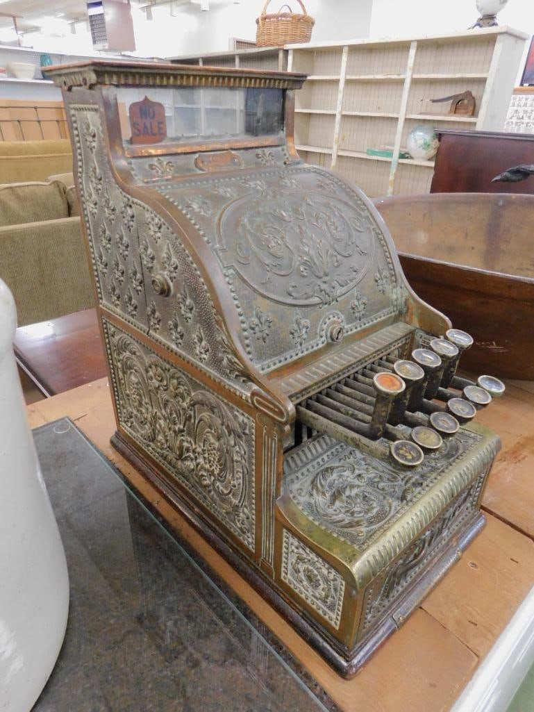 Vintage National Cash Register - Candy Store Size - 16.5" x 9" x 15.5" - 14