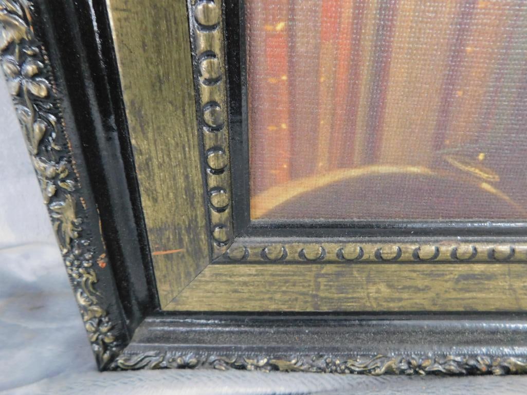 Modern Print - Man In Library - Unsigned - 37" x 25.5" - 7