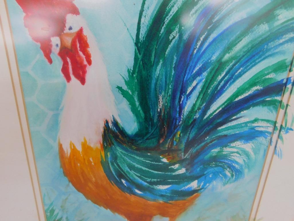 Bess Ciupak Signed Watercolor - "Attitude XII" - 22" x 18" - 3