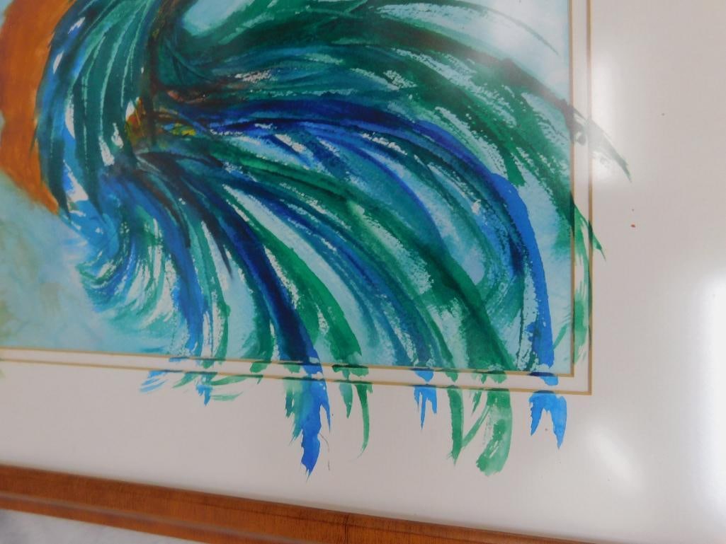 Bess Ciupak Signed Watercolor - "Attitude XII" - 22" x 18" - 7