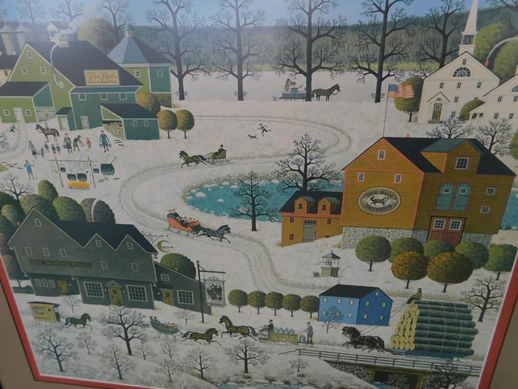 Charles Wysocki - Limited Edition Print 683/1000 - 32.5" x 36" - 9