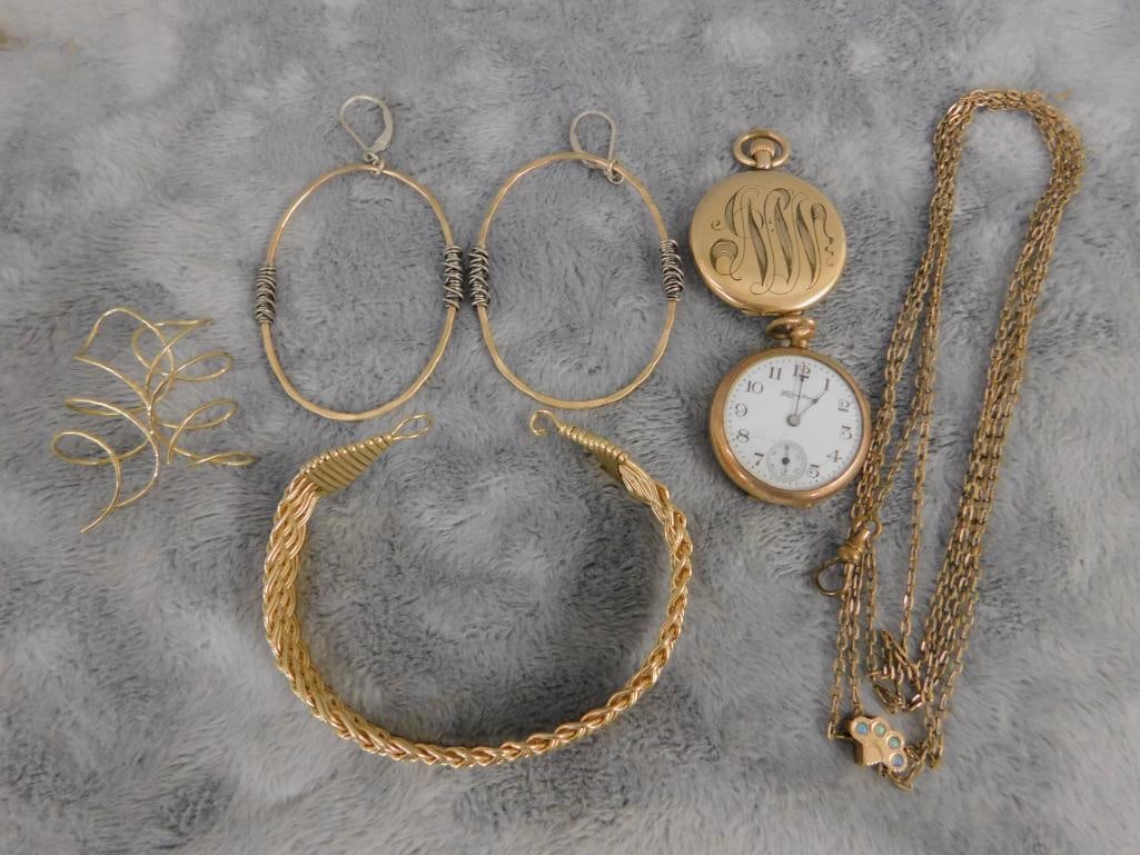 Tray Lot of Gold Filled Jewelry - 11