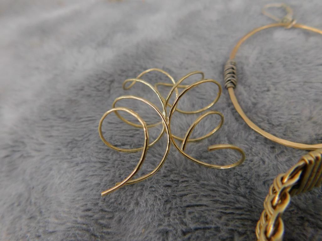 Tray Lot of Gold Filled Jewelry - 6