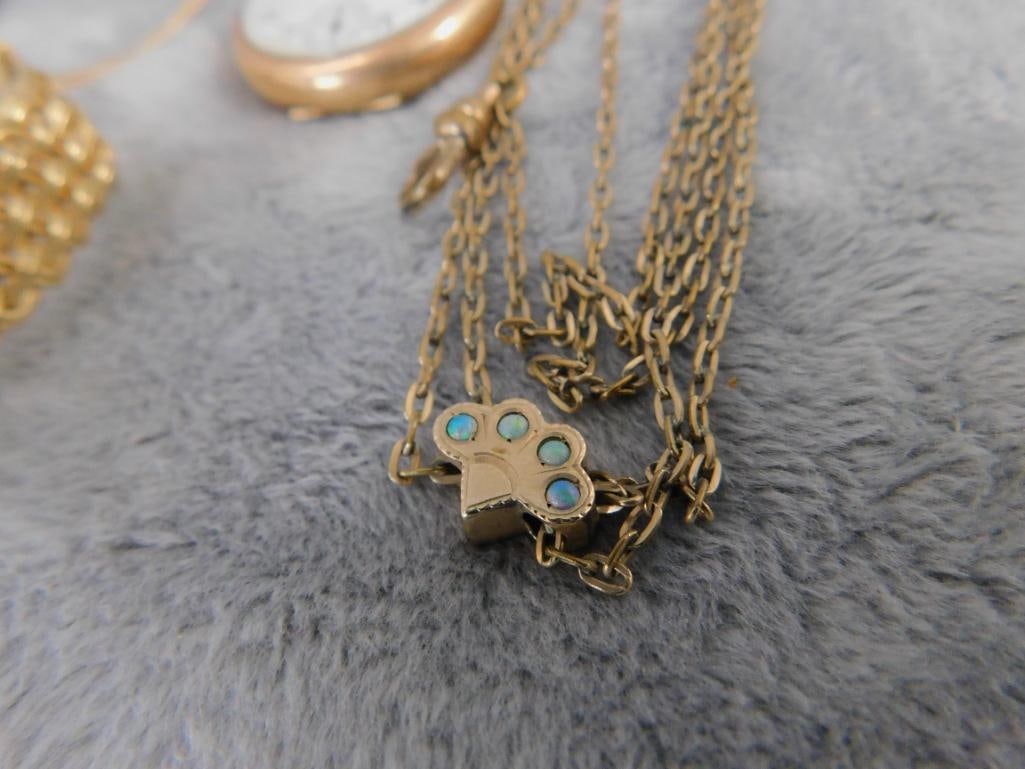 Tray Lot of Gold Filled Jewelry - 7