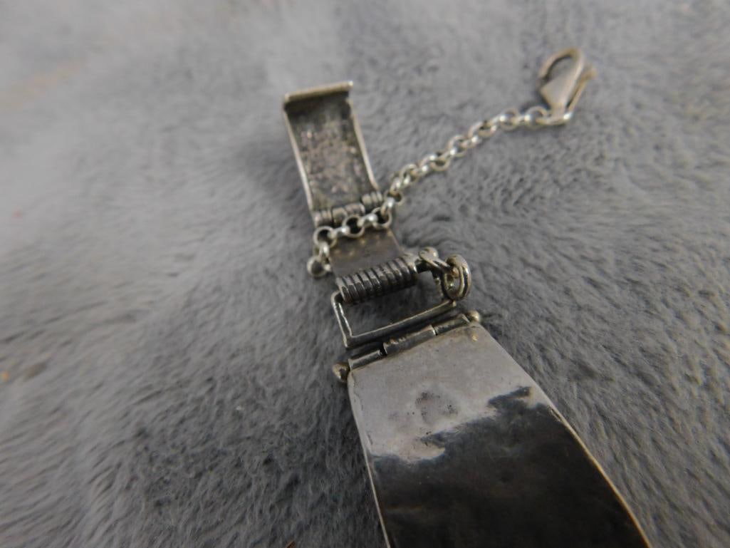 Sterling Silver - Shablool Ladies Wristwatch - 48.65 Grams TW - 2