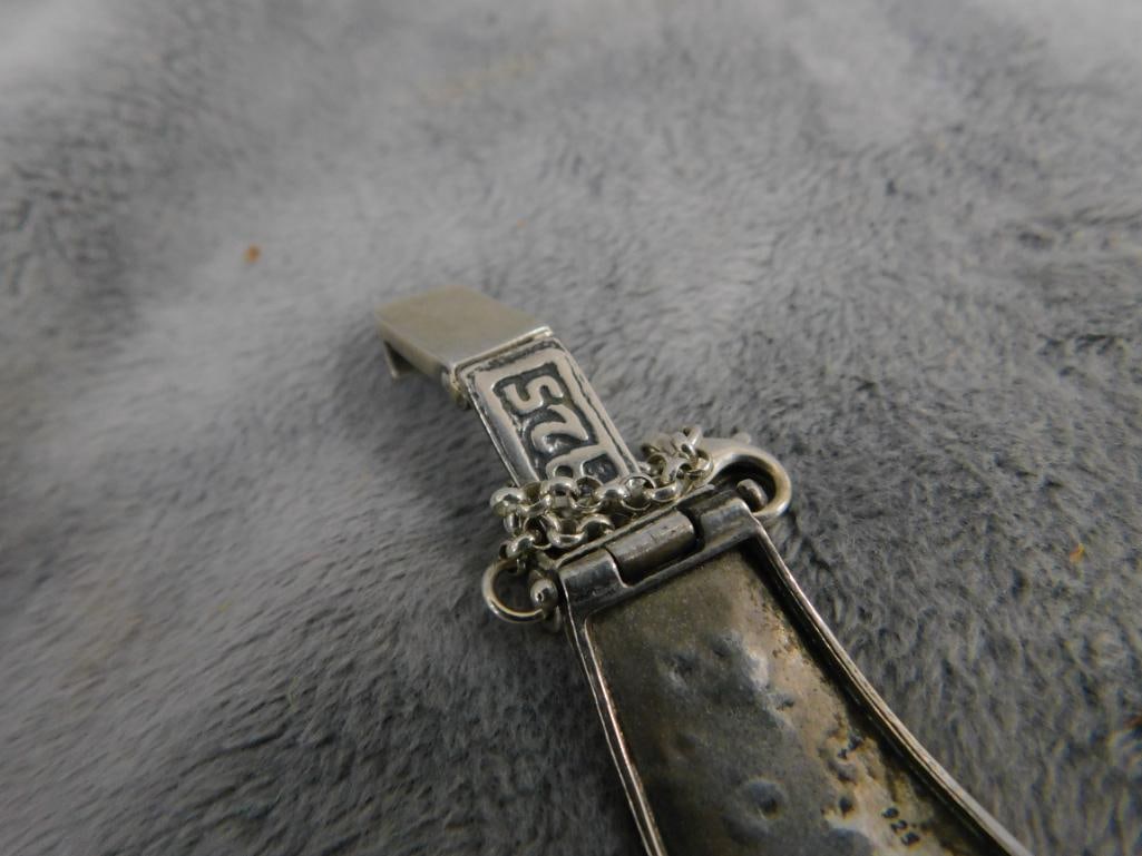 Sterling Silver - Shablool Ladies Wristwatch - 48.65 Grams TW - 6