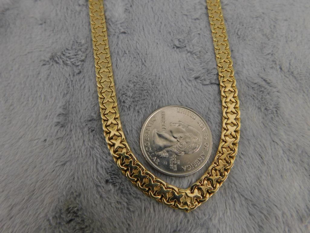 14K Yellow Gold - 18" Necklace - 26.08 Grams - 11