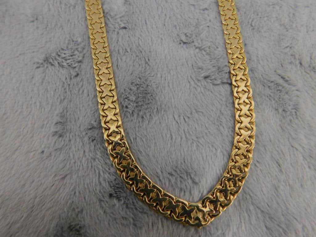14K Yellow Gold - 18" Necklace - 26.08 Grams - 12