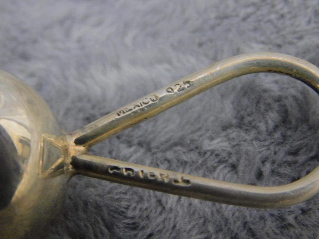 Sterling Silver - Mexico - Sterling Silver Baby Rattle - 20.64 Grams - 5