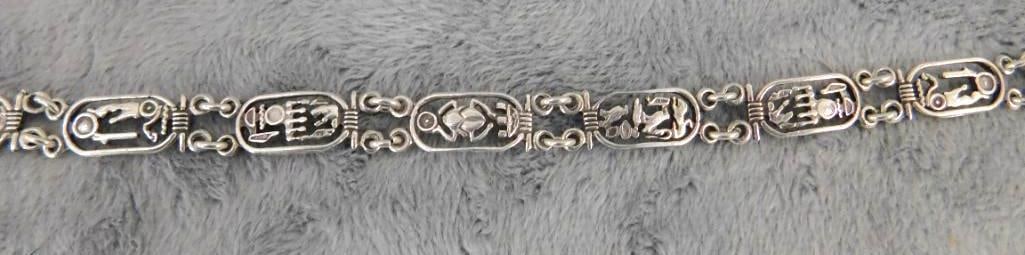 Sterling Silver - 8" Bracelet - 11.76 Grams (1 of 11)