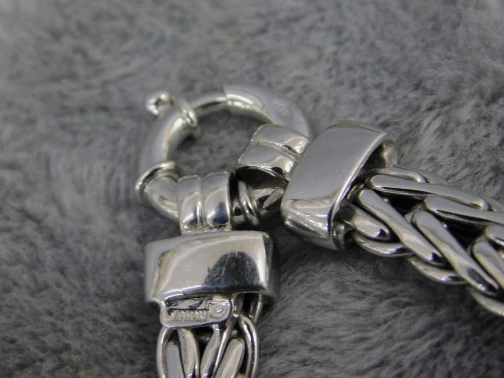 14K White Gold - 17.5" Necklace - 41.29 Grams - 2
