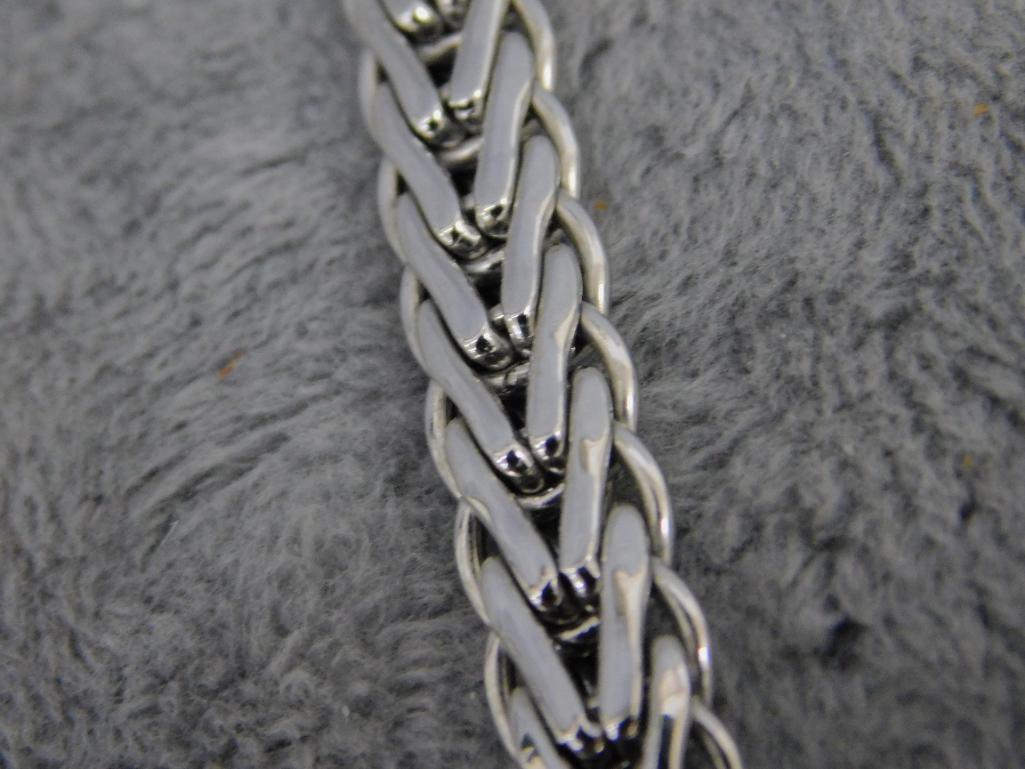 14K White Gold - 17.5" Necklace - 41.29 Grams - 4