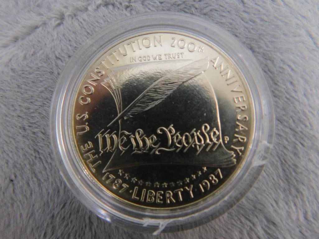 900 Silver - "United States Constitution" Coin / Medallion - 26.96 Grams - 3