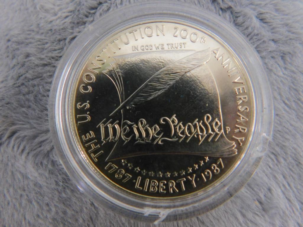 900 Silver - "United States Constitution" Coin / Medallion - 26.96 Grams - 5