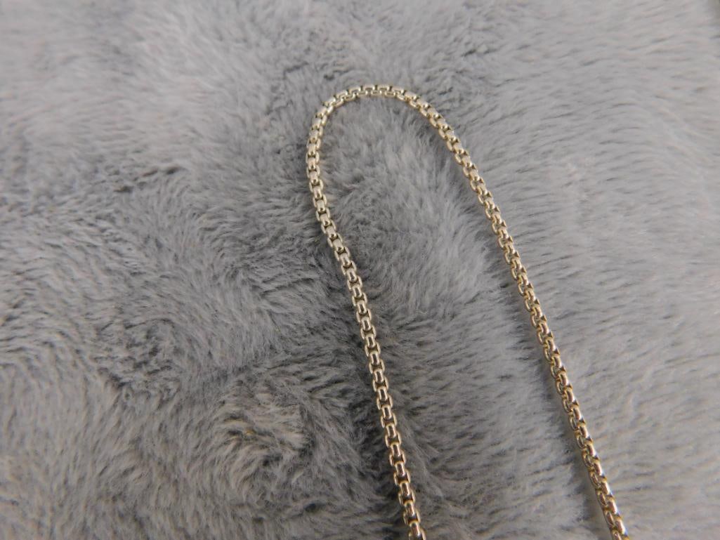 Sterling Silver - 32" Necklace - 11.84 Grams - 2